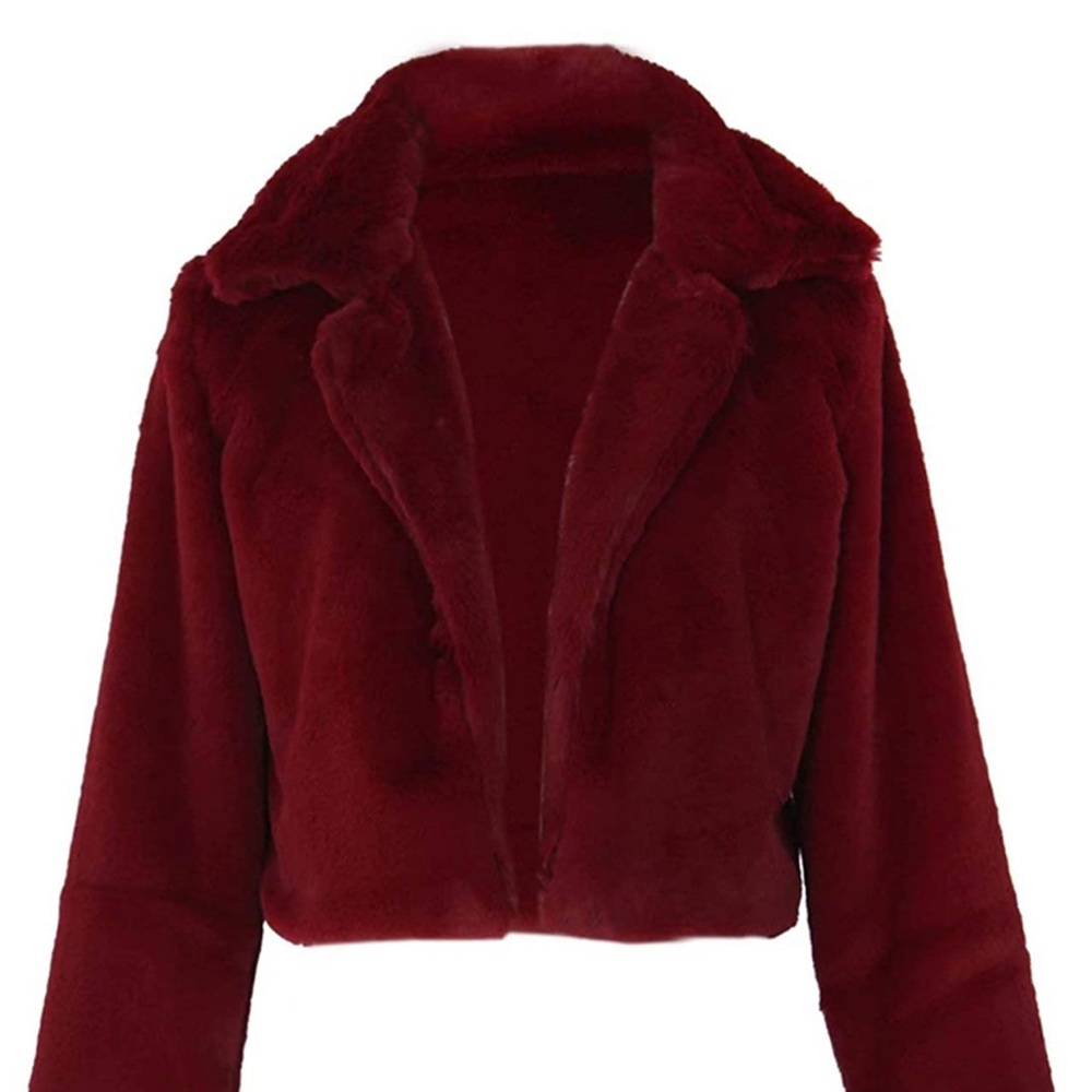 Target Cropped Faux Coat